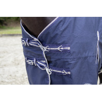 Eco Light buitenbekleding fleecevoering HKM Donkerblauw Eco Light buitenbekleding fleecevoering HKM Donkerblauw
