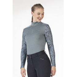 T-shirt  fonctionnel Monaco Style HKM Sauge Violet T-shirt  fonctionnel Monaco Style HKM Sauge Violet