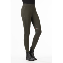 Legging Sports basanes en tissu HKM Vert foncé