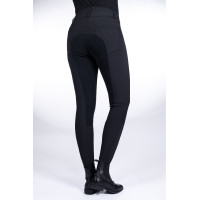 Broek HKM Savona Style full seat Alos Zwart