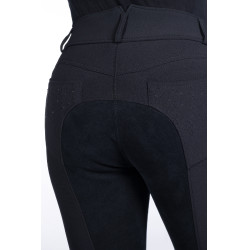 Pantalon HKM Savona Style full seat Alos Noir