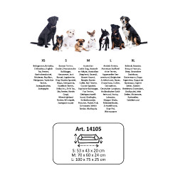 Lit pour chien Amitye HKM Taupe Marron