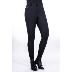 Verwarmde broek Keep Warm Style 1/1 in silic. HKM Zwart