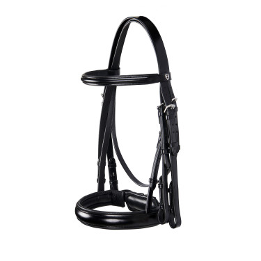 Leren dressuurhoofdstel Dressage Equestro
