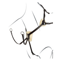 Salome 5-punts borsttuig met Magic Equestro-systeem Donkerbruin