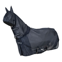 Vliegendeken met halsstuk en masker Acavallo