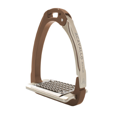 Étriers Arena Aluplus 2.0 Acavallo Marron