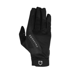 Technische stoffen handschoenen met fleecevoering Equestro Technische stoffen handschoenen met fleecevoering Equestro