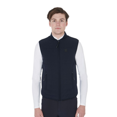 Herenvest in ademende technische stof Flam Equestro