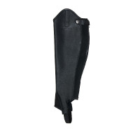 Unisex mini-chaps met siliconen inzetstukken Gel Grip System Equestro Zwart Unisex mini-chaps met siliconen inzetstukken Gel Grip System Equestro Zwart