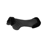 Schokdemper Piuma gel schapenwol Acavallo Eco-wol zwart Schokdemper Piuma gel schapenwol Acavallo Eco-wol zwart