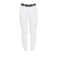 Pantalon ajusté femme avec grip complet Aria Equestro Blanc Pantalon ajusté femme avec grip complet Aria Equestro Blanc