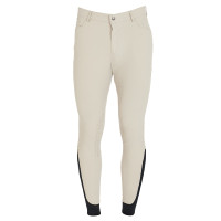 Zomerbroek heren Caspar Light Equestro Oxfordbruin Roze Zomerbroek heren Caspar Light Equestro Oxfordbruin Roze