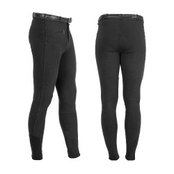Pantalon homme Urano en coton stretch Equestro Noir