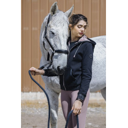 Pull-on Equithème Flora siliconen zitvlak Oudroze