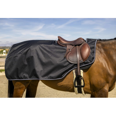 Couvre-reins Equithème Tyrex 600D Polaire Noir