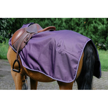 Couvre-reins Equithème Tyrex 600D Polaire Prune Violet Couvre-reins Equithème Tyrex 600D Polaire Prune Violet