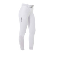 Damesbroek met hoge taille en volledige grip Equestro Wit Damesbroek met hoge taille en volledige grip Equestro Wit