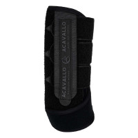 Voorbeengamaschen van neopreen Respira Acavallo Zwart