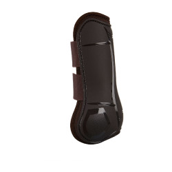 Gamaschen en strijklappen voor jonge paarden in TPU en neopreen Equestro Bruin