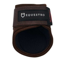 Gamaschen en strijklappen voor jonge paarden in TPU en neopreen Equestro Bruin