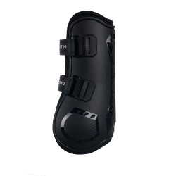 Guêtres en polyuréthane et néoprène Equestro Noir Guêtres en polyuréthane et néoprène Equestro Noir