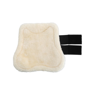 Guêtres en cuir écologique avec double velcro Acavallo Noir