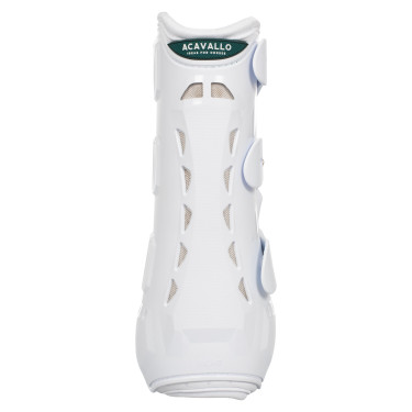 Guêtres avant de dressage anatomiques Acavallo Blanc