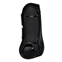 Guêtres anatomiques avec double fermeture velcro Platinum Equestro Noir Guêtres anatomiques avec double fermeture velcro Platinum Equestro Noir