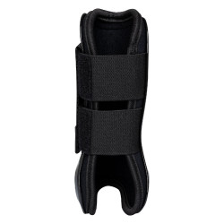 Guêtres anatomiques avec double fermeture velcro Platinum Equestro Noir