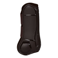 Anatomisch gevormde peesbeschermers met dubbele klittenbandsluiting Platinum Equestro Bruin