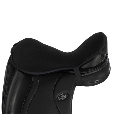 Protège-siège en gel pour dressage avec Dri-Lex 20mm Acavallo Noir