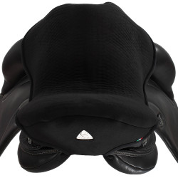 Protège-siège en gel pour dressage avec Dri-Lex 20mm Acavallo Noir