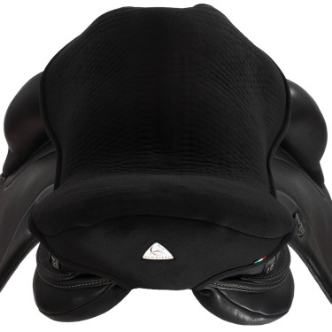 Protège-siège en gel pour dressage avec Dri-Lex 20mm Acavallo Noir