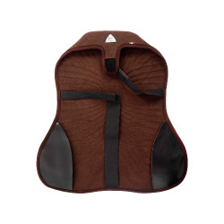 Protège-siège en gel Air Plus pour saut avec gel extérieur 10mm Acavallo Marron