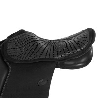 Gel zadelbeschermer Air Plus voor springen met 10mm buitenste gel Acavallo Zwart Gel zadelbeschermer Air Plus voor springen met 10mm buitenste gel Acavallo Zwart