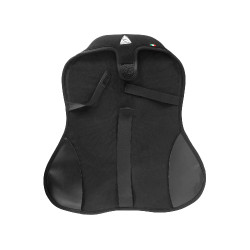 Gel zadelbeschermer Air Plus voor springen met 10mm buitenste gel Acavallo Zwart Gel zadelbeschermer Air Plus voor springen met 10mm buitenste gel Acavallo Zwart