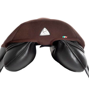 Gel zadelbeschermer Air Plus voor springen met Dri-Lex 10mm Acavallo Bruin