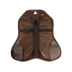 Gel zadelbeschermer Air Plus voor springen met Dri-Lex 10mm Acavallo Bruin