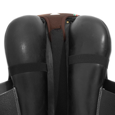 Gel zadelbeschermer Air Plus voor springen met Dri-Lex 10mm Acavallo Bruin