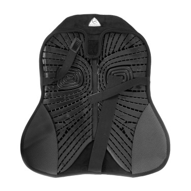 Gel zadelbeschermer Air Plus voor springen met Dri-Lex 10mm Acavallo Zwart