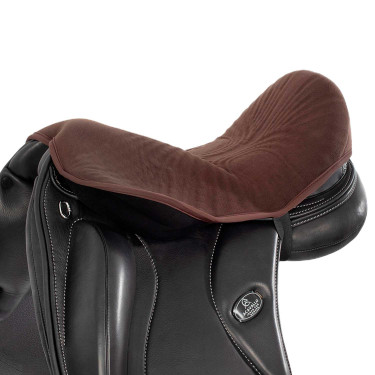 Protège-siège en gel Air Plus pour dressage avec Dri-Lex 10mm Acavallo Marron