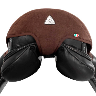 Protège-siège en gel Air Plus pour dressage avec Dri-Lex 10mm Acavallo Marron