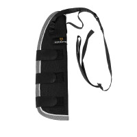 Protège-queue rembourré et imperméable Equestro Marine Bleu marine