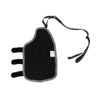 Protège-queue rembourré et imperméable Equestro Marine Bleu marine