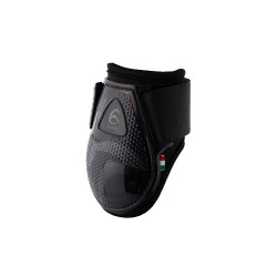 Protège-boulets pour jeunes chevaux Opera avec gel Acavallo Noir / rouge Protège-boulets pour jeunes chevaux Opera avec gel Acavallo Noir / rouge