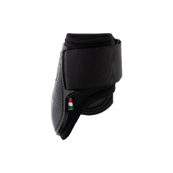 Protège-boulets pour jeunes chevaux Opera avec gel Acavallo Noir / rouge Protège-boulets pour jeunes chevaux Opera avec gel Acavallo Noir / rouge
