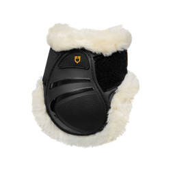 Protège-boulets pour jeunes chevaux en TPU et mouton synthétique Ruby Equestro Noir Protège-boulets pour jeunes chevaux en TPU et mouton synthétique Ruby Equestro Noir