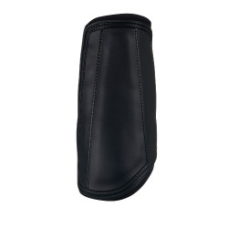 Guêtres de cross en néoprène et cuir perforé Airflow Equestro Noir Guêtres de cross en néoprène et cuir perforé Airflow Equestro Noir