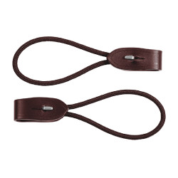 Pont Pelham avec crochet robuste Equestro Marron foncé Pont Pelham avec crochet robuste Equestro Marron foncé
